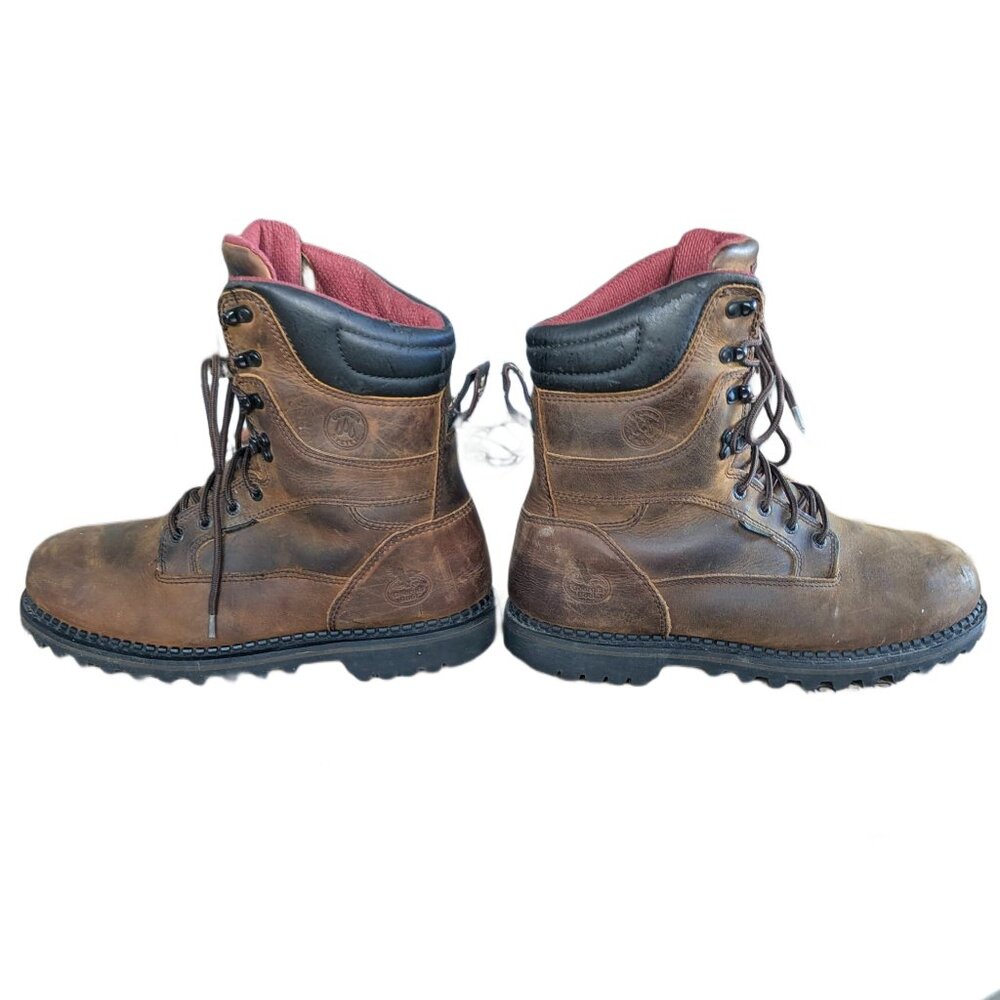 Georgia Boot Co. Men's 8 in. 100G Insulated  Safety Toe Leather Boot - Size 10 D